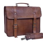 leather messenger bag for men