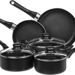 amazon basics non-stick cookware 8-piece