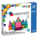 magna-tiles classic 32-piece magnetic construction