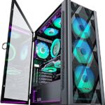 musetex atx pc case pre-install