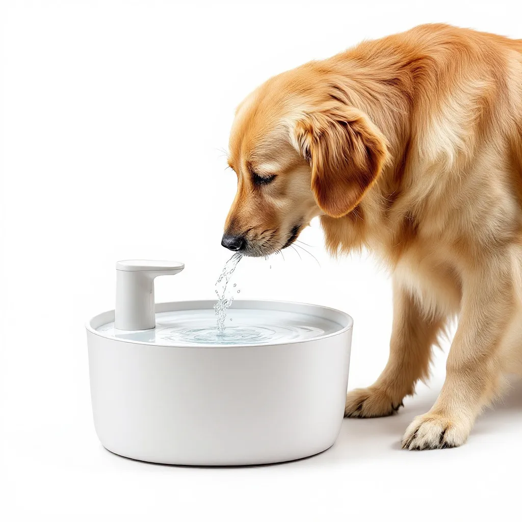 best dog water fountain for large dogs