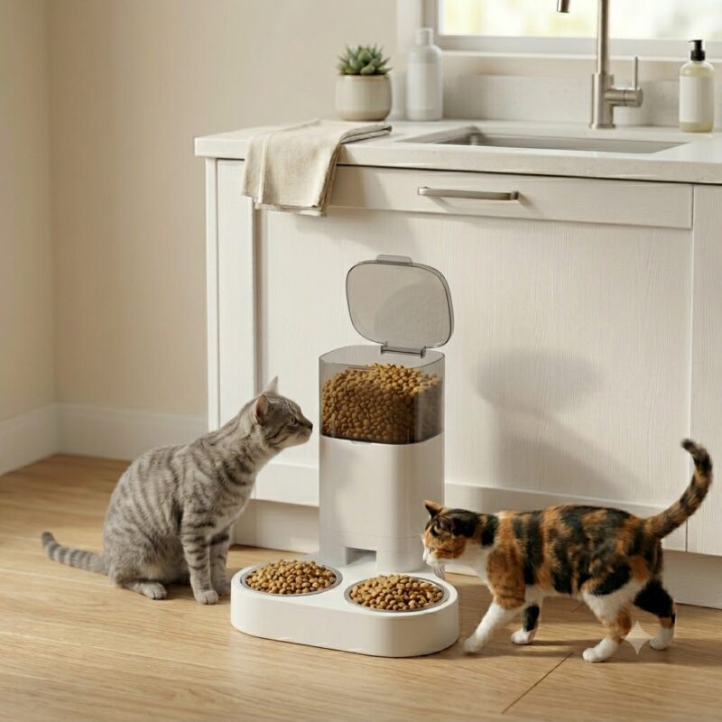 best automatic cat feeder for multiple cats