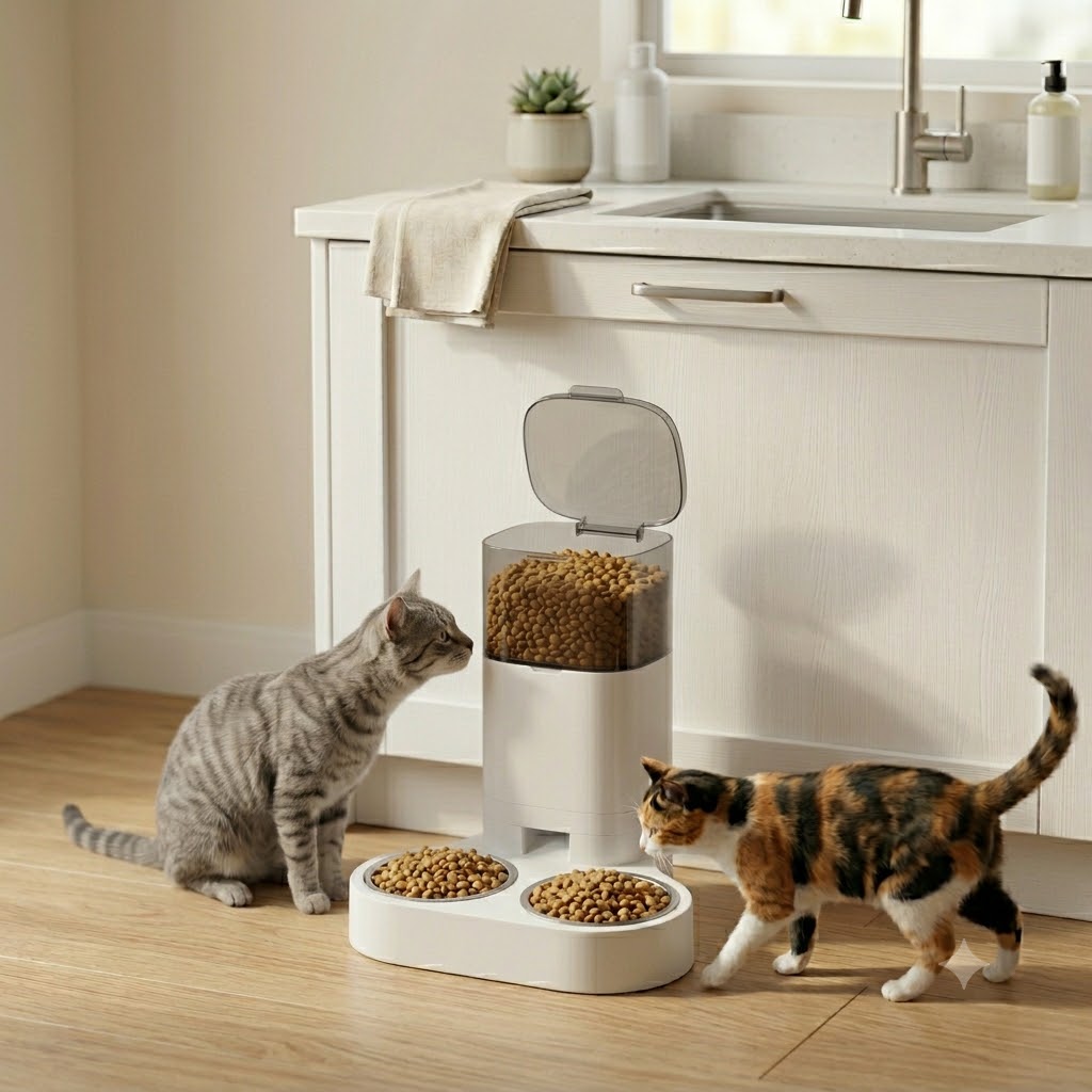 best automatic cat feeder for multiple cats